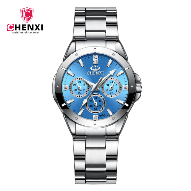 CHENXI Fashion Colors Top Brand Relogio Luxury Women's Watches Casual Waterproof Women's Watch Fashion Dress Rhinestone Watch 2022