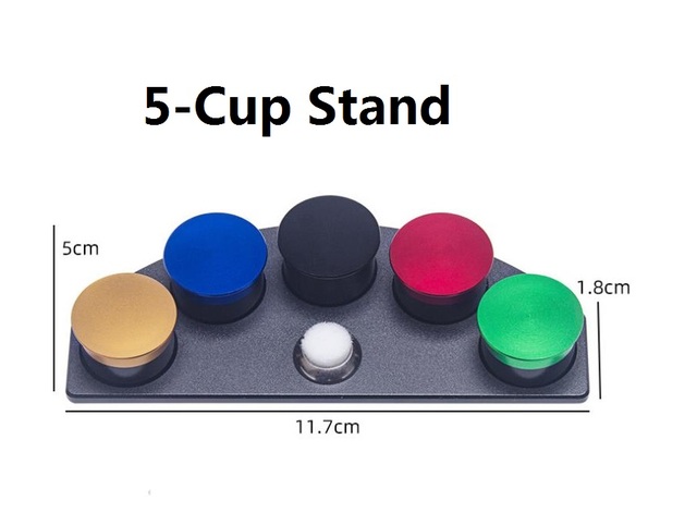 Watch Oil Repair Dip Oiler Stand Die-Cast Anti-Slip Ceramic Container Base With Dust-Free Lids W30180