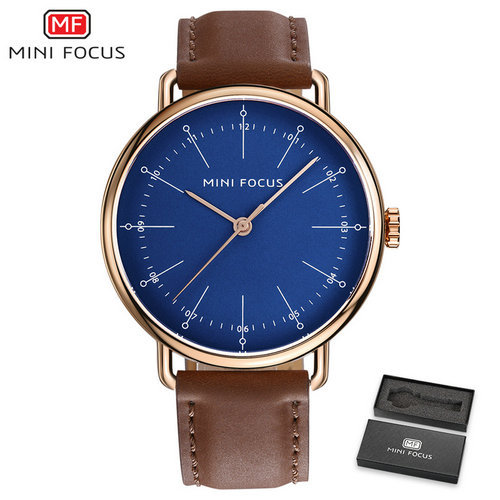 Men's Quartz Watches 2020 Waterproof Luxury Brand Men's Watch Classic Dress Fashion Casual Small Focus Genuine Leather Strap