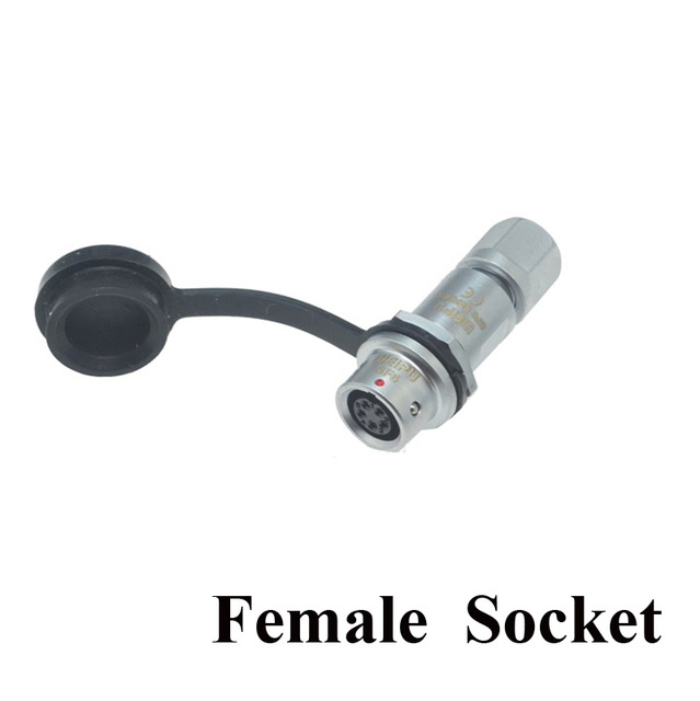 Original Weipu SF6 Connector SF6 2 3 4 5 Pin Male Female Plug Cable In Line Socket Connector Cable SF610/P SF611/S