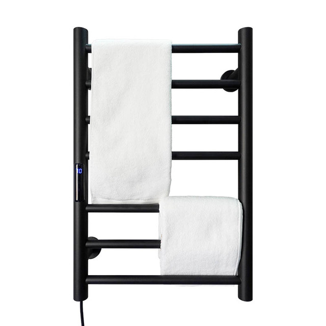 Electric Towel Warmer Steel Towel Warmer Electric Cordless Towel Rack Electric Towel Warmer Temperature and Time Control