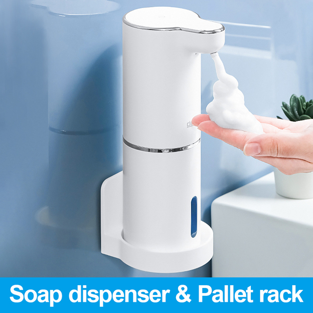 Automatic Foaming Soap Dispenser Bathroom Smart Hand Washer With USB Charging White High Quality ABS Material