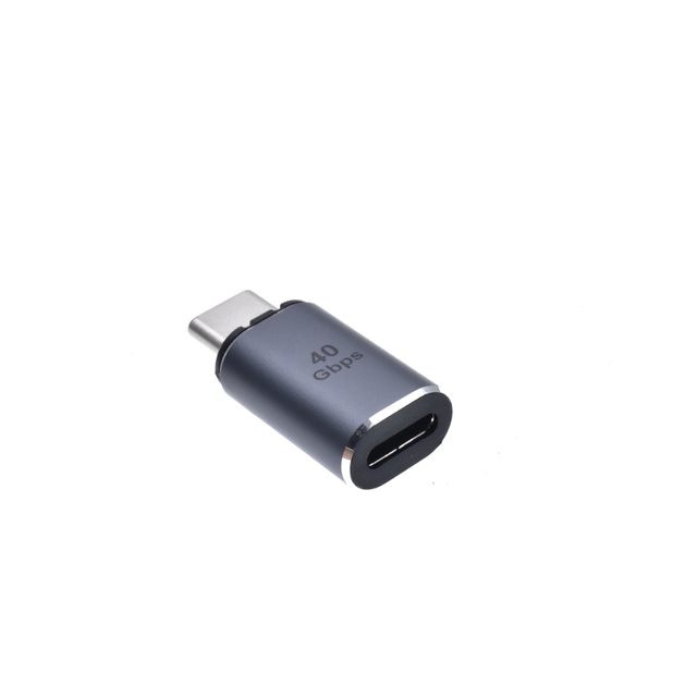 Magnetic USB C Adapter, 24 Pins USB3.1 40Gbps Data Transfer 8K 60Hz Video PD 100W Charge Compatible with MacBook Pro/Air