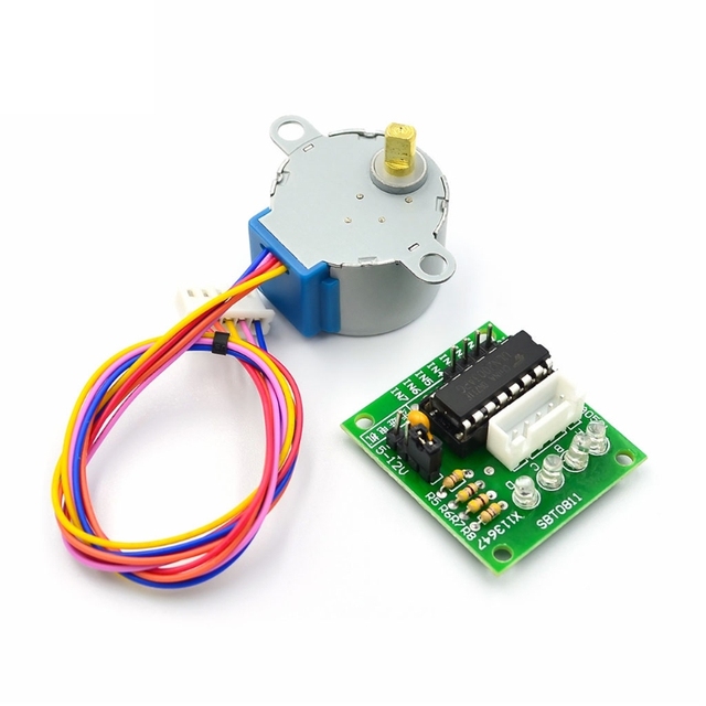 28BYJ-48-5V ULN2003 Stepper Motor + ULN2003 Driver Board 4 Phase Stepper Motor Motor Control Module Control Board