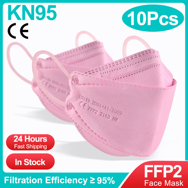 New Mascarillas ffp2fan filtros respiratory mask fpp2 homeopathic face mask rose KN95 cubrebocas ffp2mascarillas ce