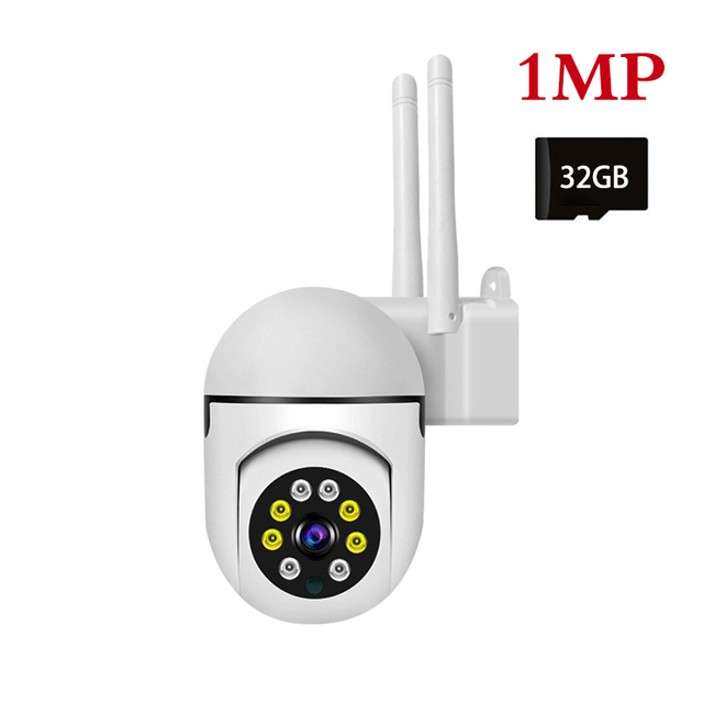 New 300W Surveillance Camera WiFi Night Vision Full Color Automatic Human Tracking CCTV Video Security Protection Surveillance Camera