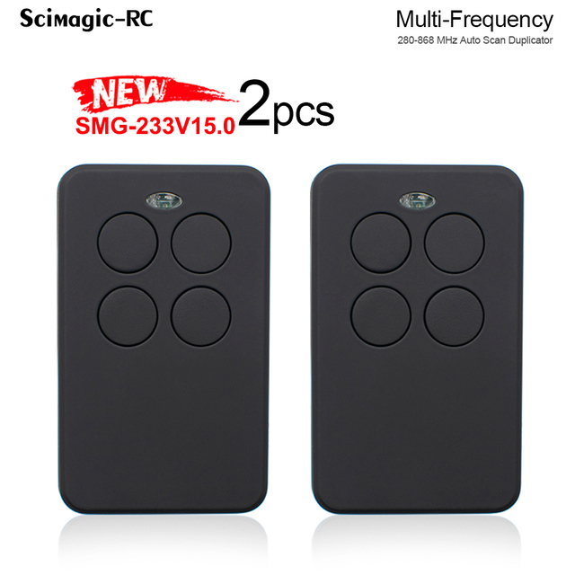 280-868MHZ Multi Frequency Garage Door Remote Control Copy Duplicator for 433mhz 868mhz Garage Remote Multi Brand Remote Control