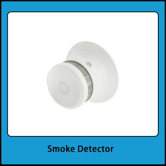 2 in 1 Wireless Carbon Monoxide Smoke Sensors Co Toxic Gas Leak Detector 85dB Built In Voice Promp Digital Color LCD Display