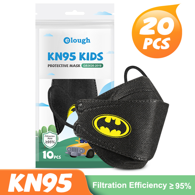 أقنعة أطفال ffp2 kn95 mascarillas fpp2 niños negra mascaras infantil descartaفيل ffp2 قناع أسود للأطفال kn95 معتمدة