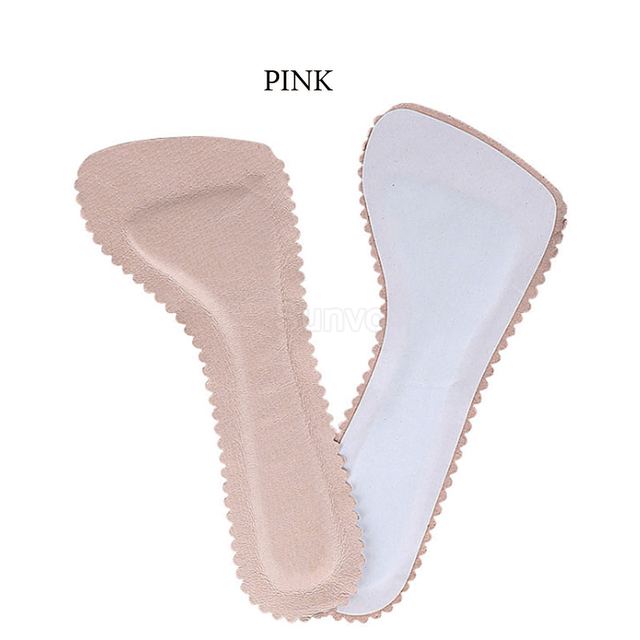 Sunvo Flat Feet Arch Support Insoles for Women High Heels Sandals Inner Soles Anti-slip Shoes Insert Feet Care Massage Insoles