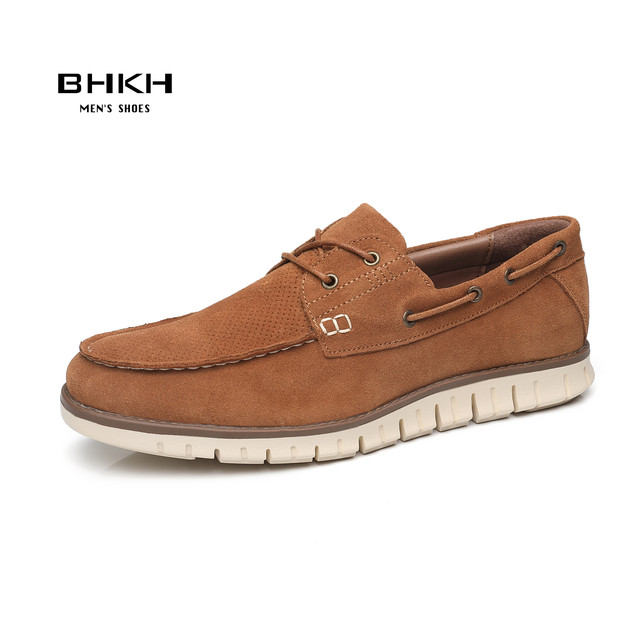 BHKH 2022 Autumn Men Shoes Smart Fashion Shoes Casual Shoes Leather Man Casual Shoes Office Work Footwear Men Shoes