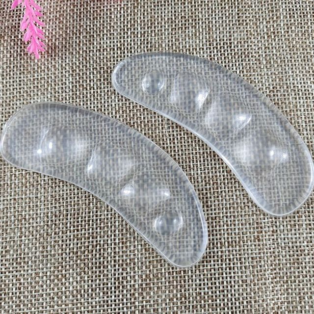 Leather Non-slip Insoles Anti-Pain Half Pad for Women Sandals Sticker High Heel Shoes Self-adhesive Patch Pad Front Care