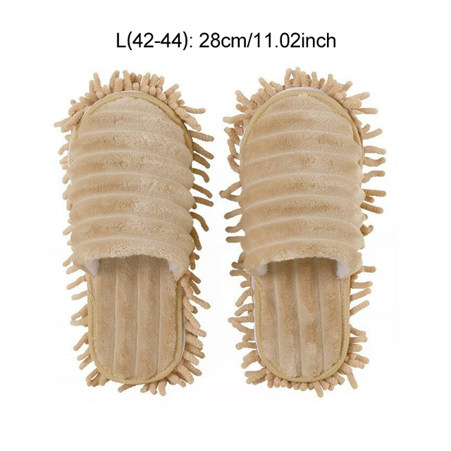 1pc Lazy Slippers Creative Shoes and Socks Slippers Mop Dust Removal Cleaning Floor Polish Multifunctional Household Slippers