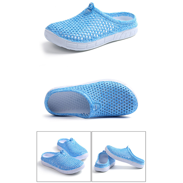 2022 Women's Casual Clogs Breathable Beach Sandals Valentine's Day Slippers Summer Slip-on Women Flip Flops Home Shoes Unisex Shoes