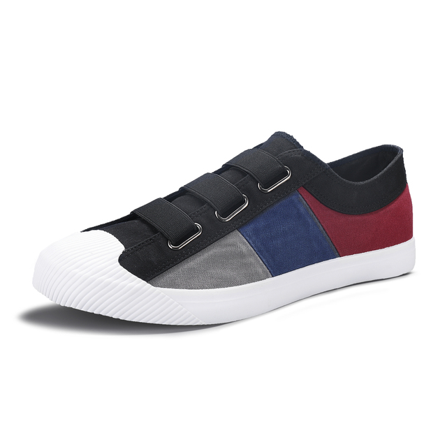 JUMMOR Low Fashion Men Shoes Slip On Canvas Shoes Male Male Shoes Size 38-44