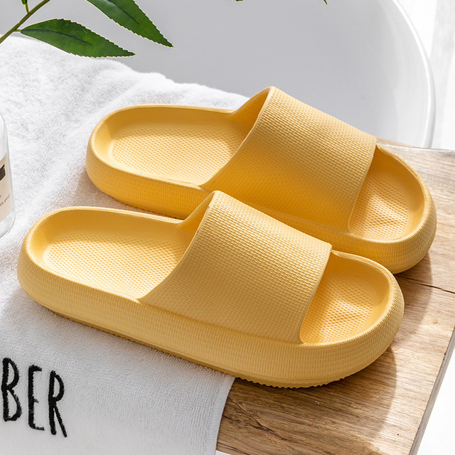 2022 Cloud Sandals Home Slippers Summers Thick Platform Womens Indoor Bathroom Anti-slip Slides Ladies Men's Shoes Dropshipping