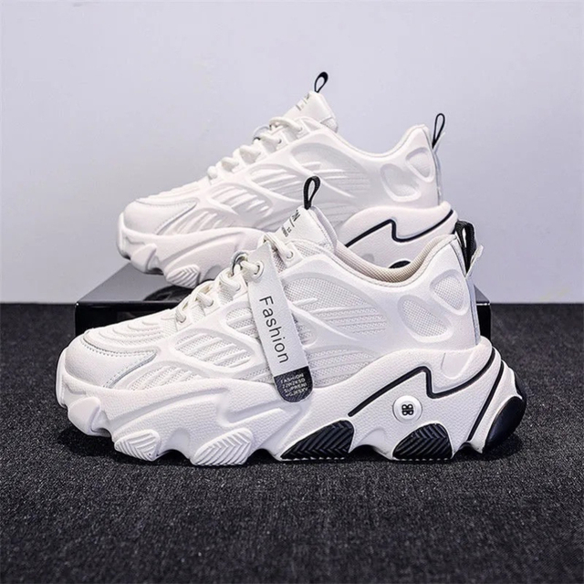 Women's shoes 2021 new lightweight breathable sneakers women height insole mesh shoes girls summer white shoes women's sports