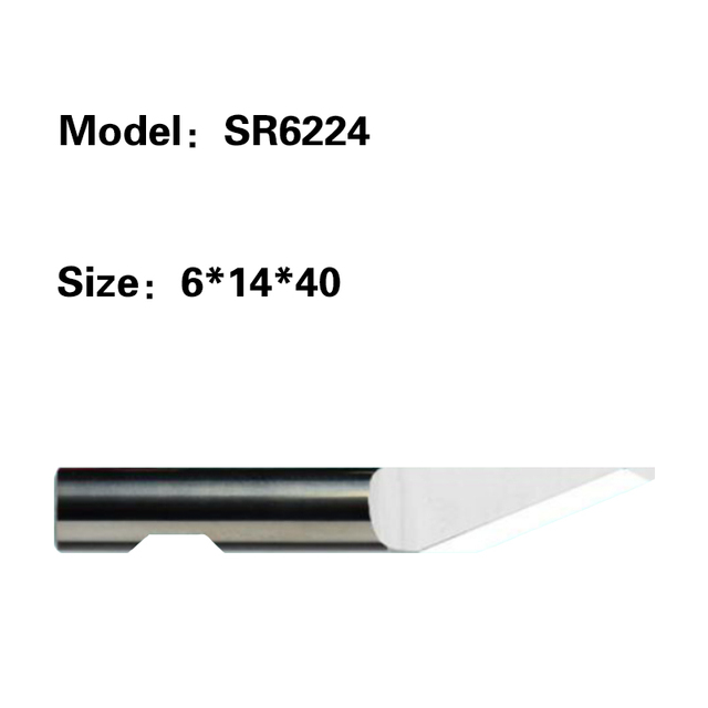 6mm Round Single Edge Tungsten Carbide Blades, ZUND, COMELZ, ATOM Cutter SR6303 SR6307 SR6310 SR6315 SR6316 SR6375