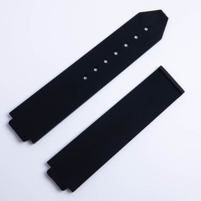 Watchband for Hublot Women Female Rubber Strap Quartz Fusion Silicone Watches Accessories 20*13mm Strap Wrist Band 18mm Buckle