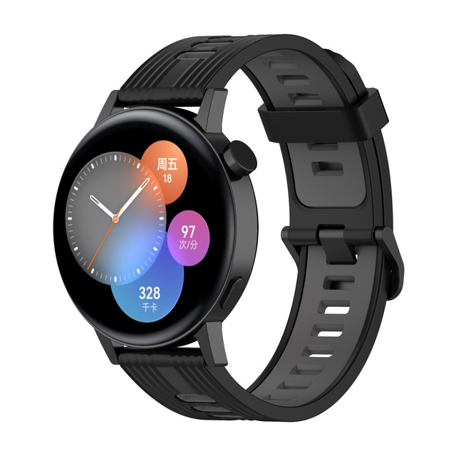 Silicone Band for Huawei Watch GT3 46mm/42mm 22mm/20mm Soft Silicone Sport Quick Release Watch Strap for Huawei GT3 Smartwatch