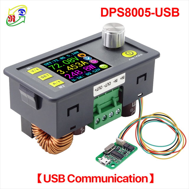 RD DPS8005 - Programmable Power Supply Module Voltmeter Ammeter 80V 5A Buck Converter