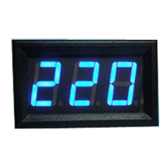 AC70v-500v Universal Precise Digital Display 2 Wire Decimal Measurement Professional Led Head Voltmeter Useful