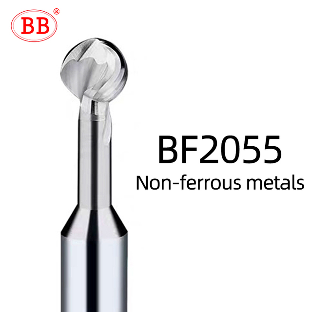 T-shaped ball cutter, solid carbide, 3D, R2 R3 R4 R5 R6, hard metal, steel, aluminum, copper, iron