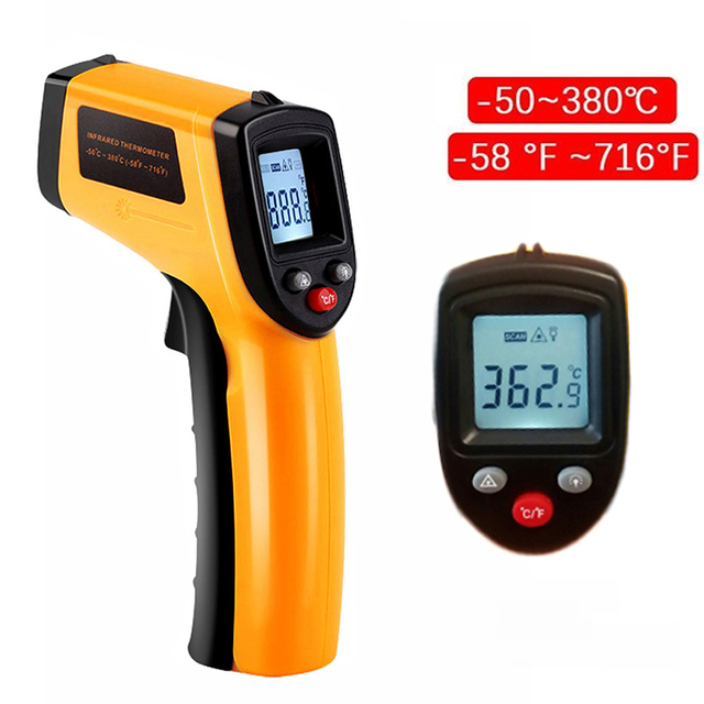 Infrared Digital Thermometer GM320 Non-Contact Thermometer Thermometer -50~380/-50~600°C