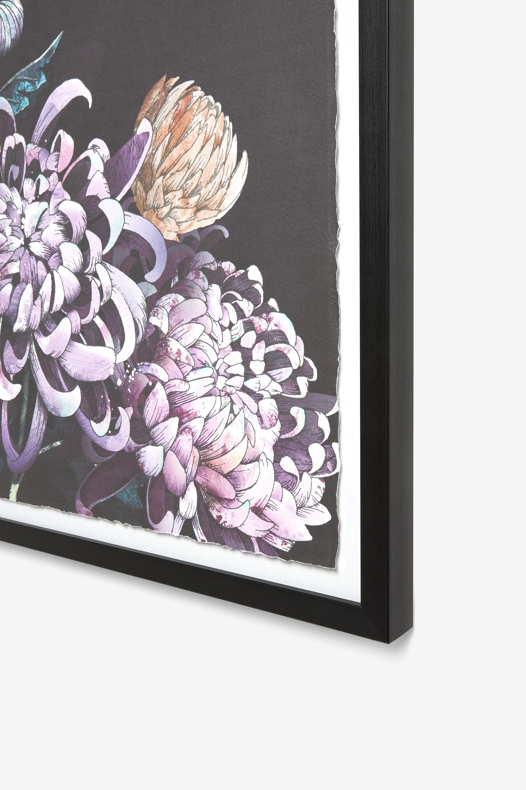 Lilac Floral Canvas