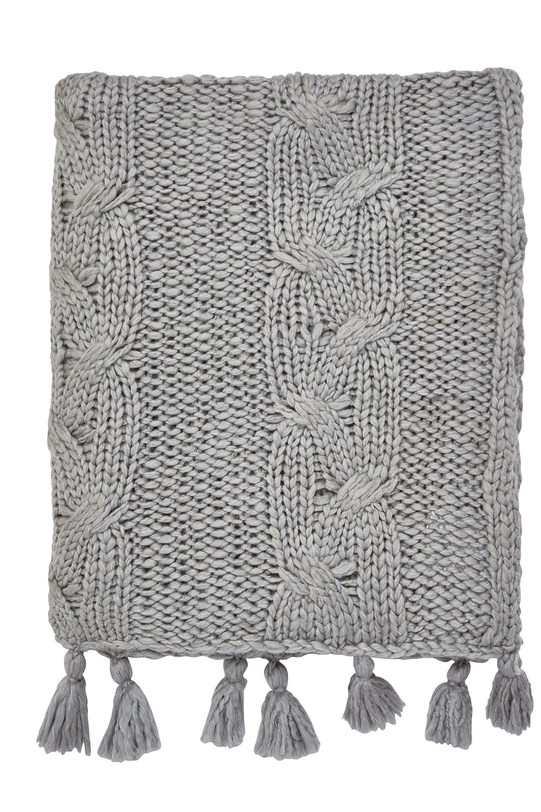 Helena Springfield Emeline Kalina Cable Knit Throw