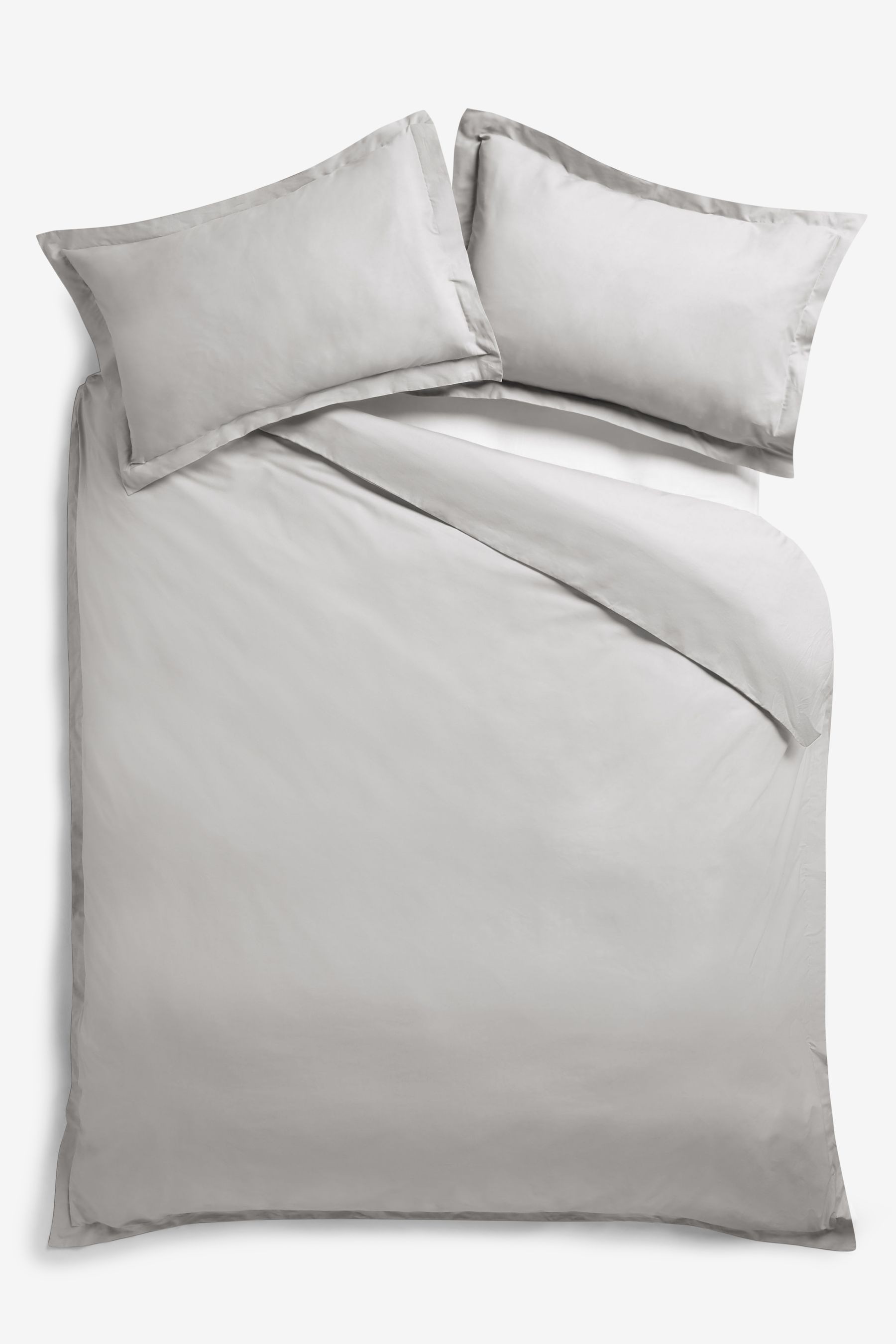 Cotton Rich Duvet Cover and Pillowcase Set Border