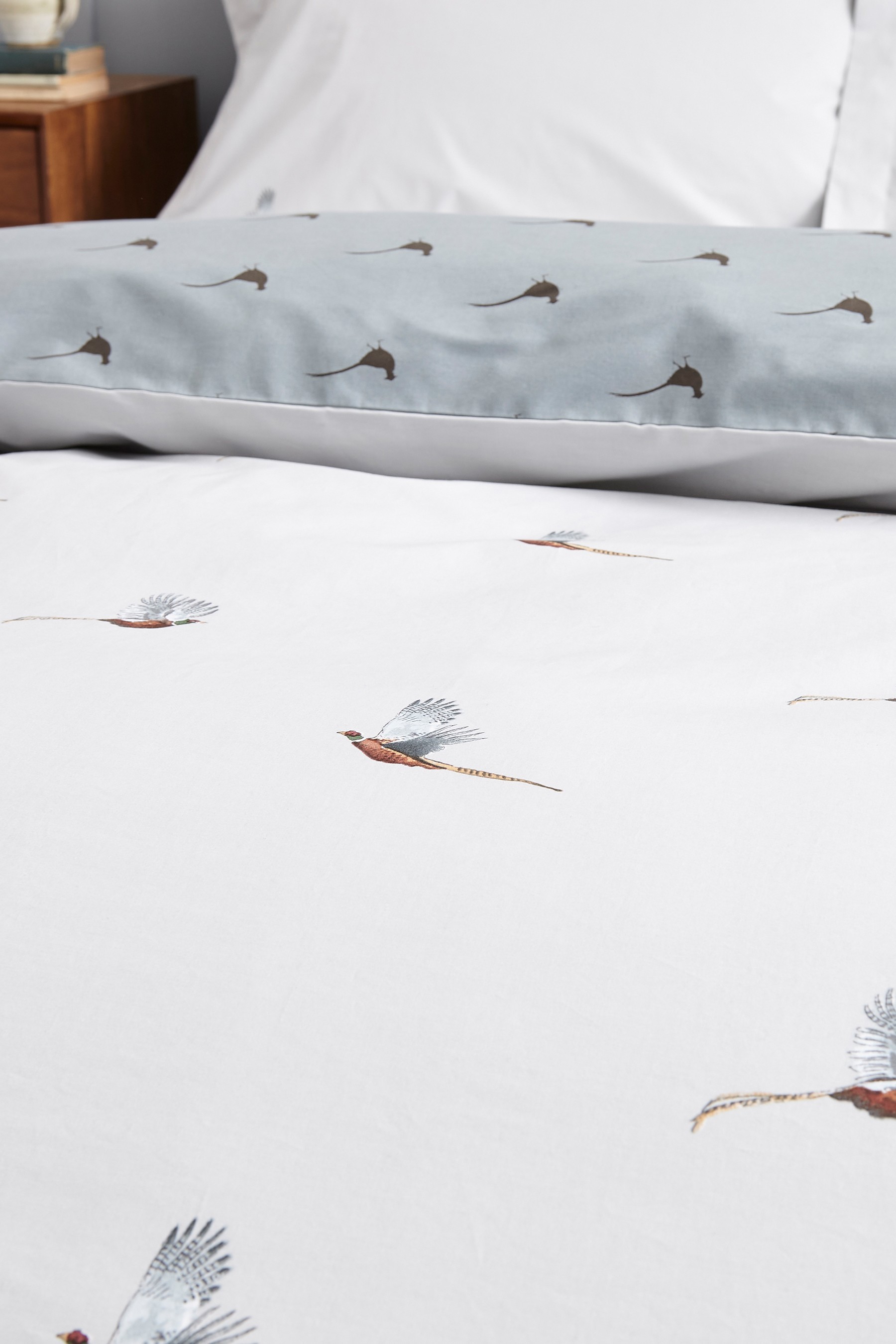 Sophie Allport Pheasants Duvet Cover and Pillowcase Set