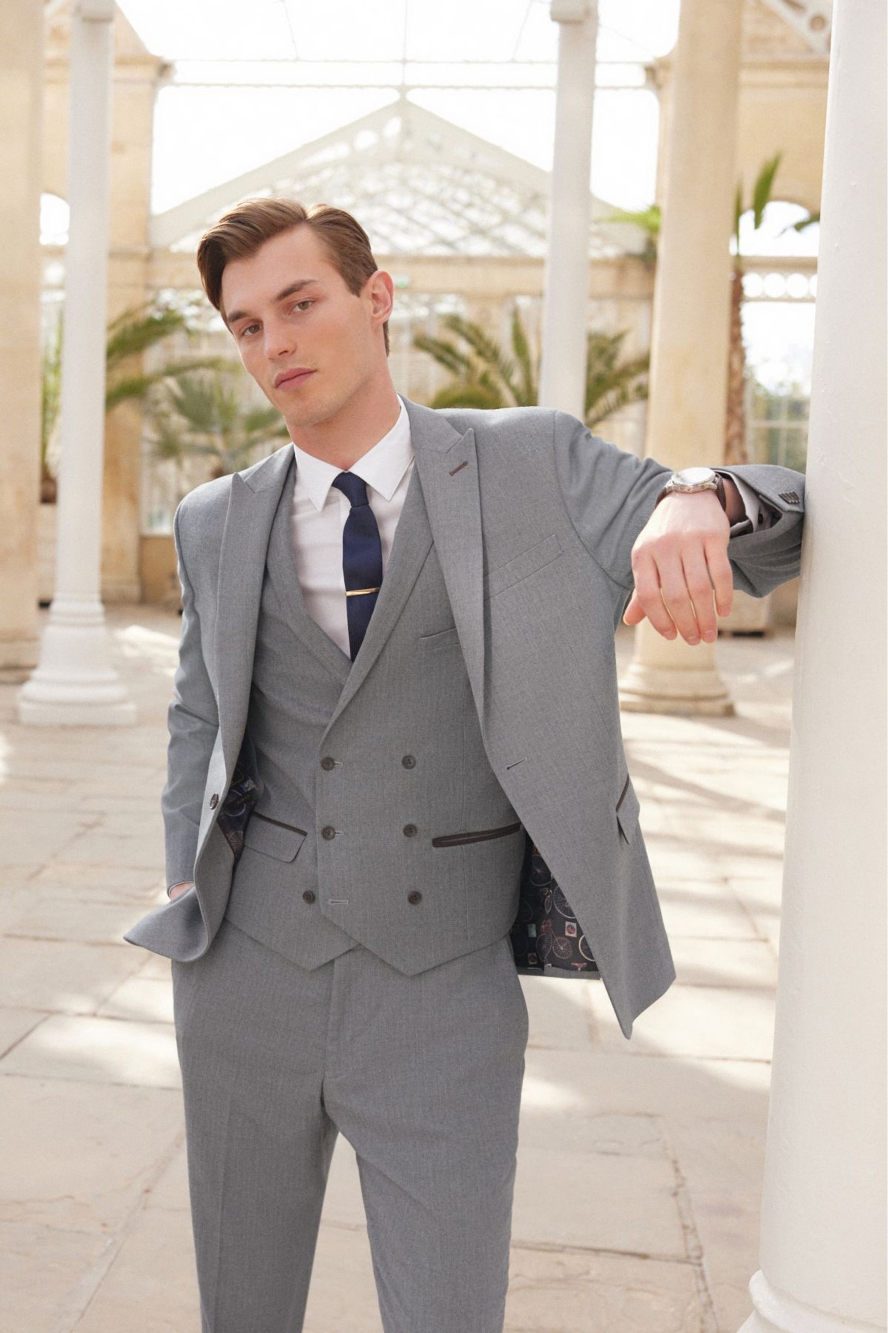 Herringbone Suit: Jacket