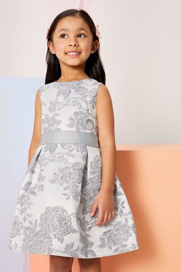 Lipsy Mini Jacquard Belted Dress