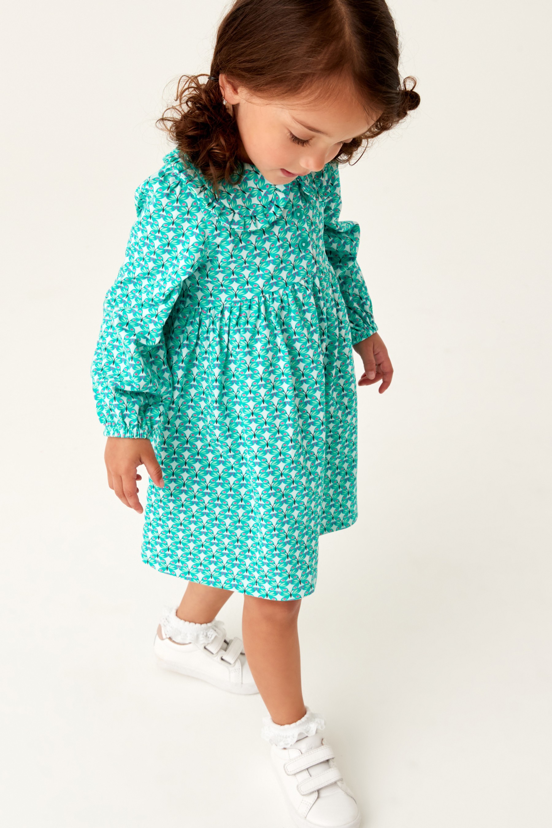 Long Sleeve Jersey Tea Dress (3mths-7yrs)