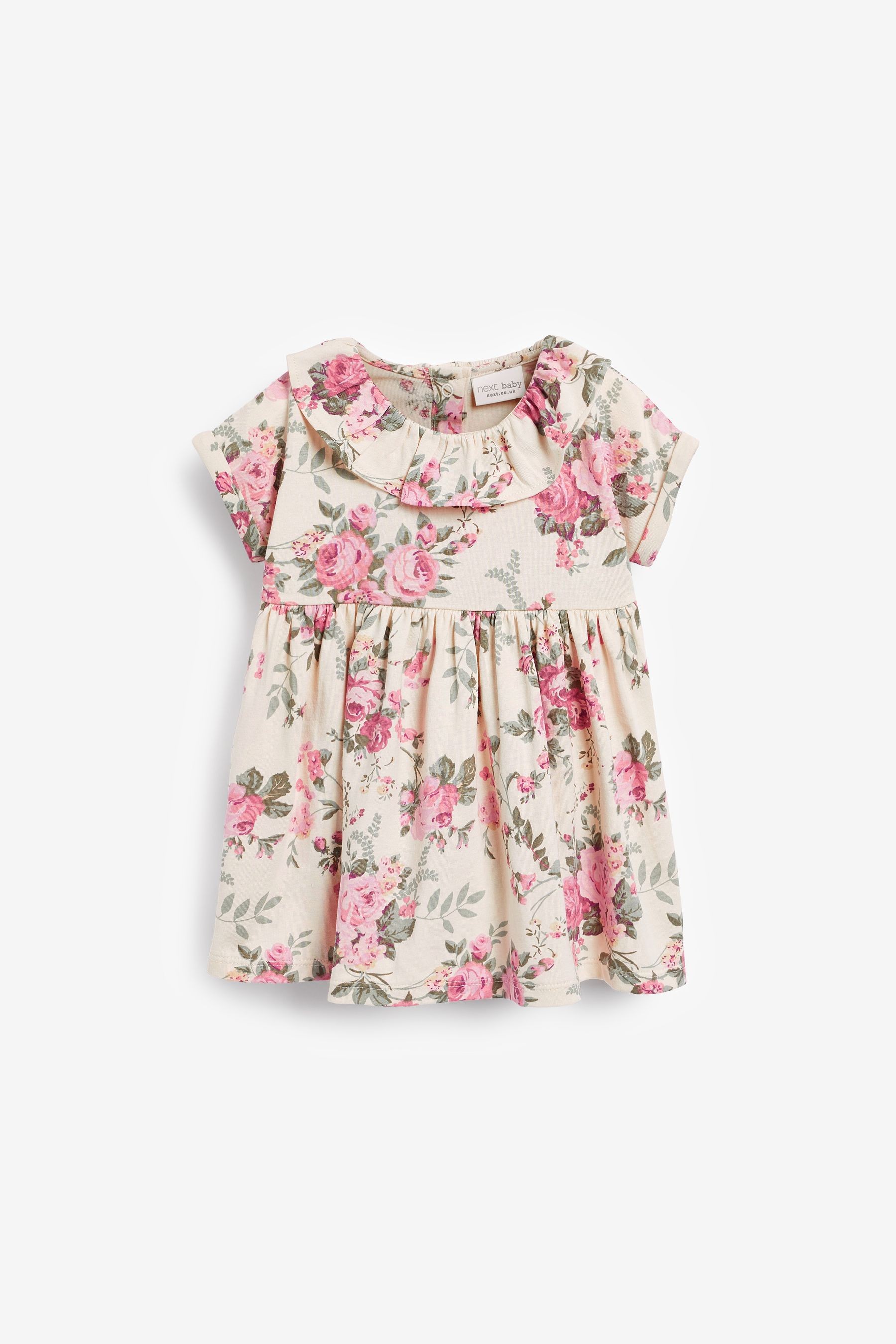 2 Pack Long Sleeved Floral Baby Dresses (0mths-3yrs)