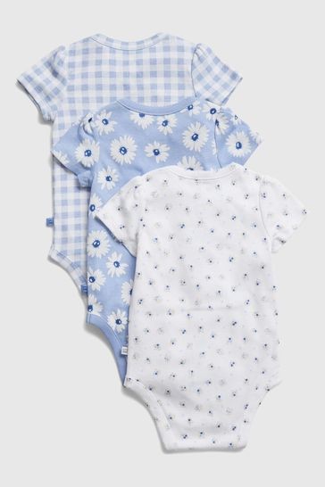 Gap Baby First Favorite 100% Organic Cotton Bodysuit 3-Pack