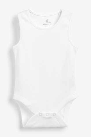 Baby 7 Pack Vest Bodysuits (0mths-3yrs)