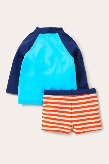 Boden Blue Rash Vest Set