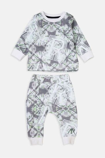 Angel & Rocket Green Arlo Tie Dye Set