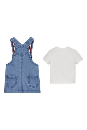 Tommy Hilfiger Baby T-Shirt &  Dungarees Set