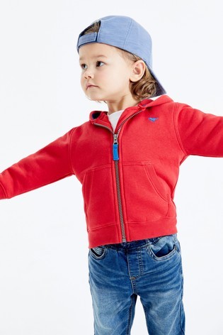 Essential Zip Through Hoodie (3mths-7yrs)