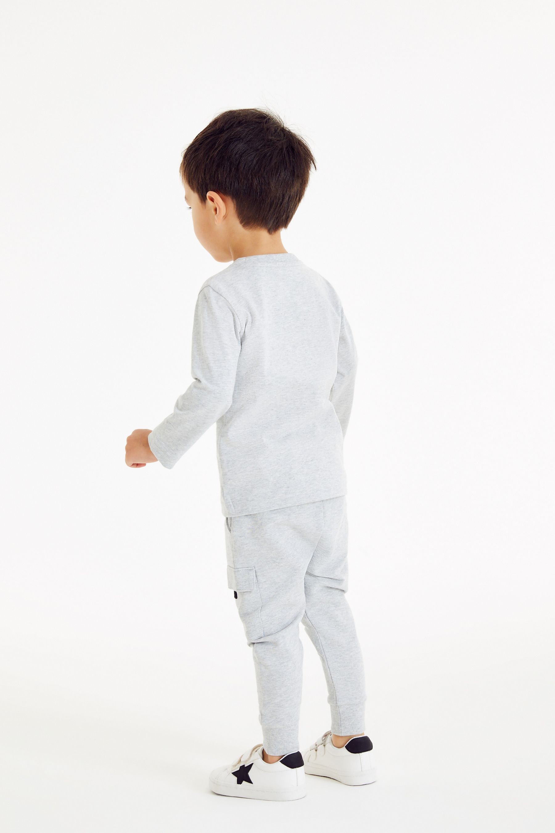 Jersey Long Sleeve Top And Jogger Set (3mths-7yrs)