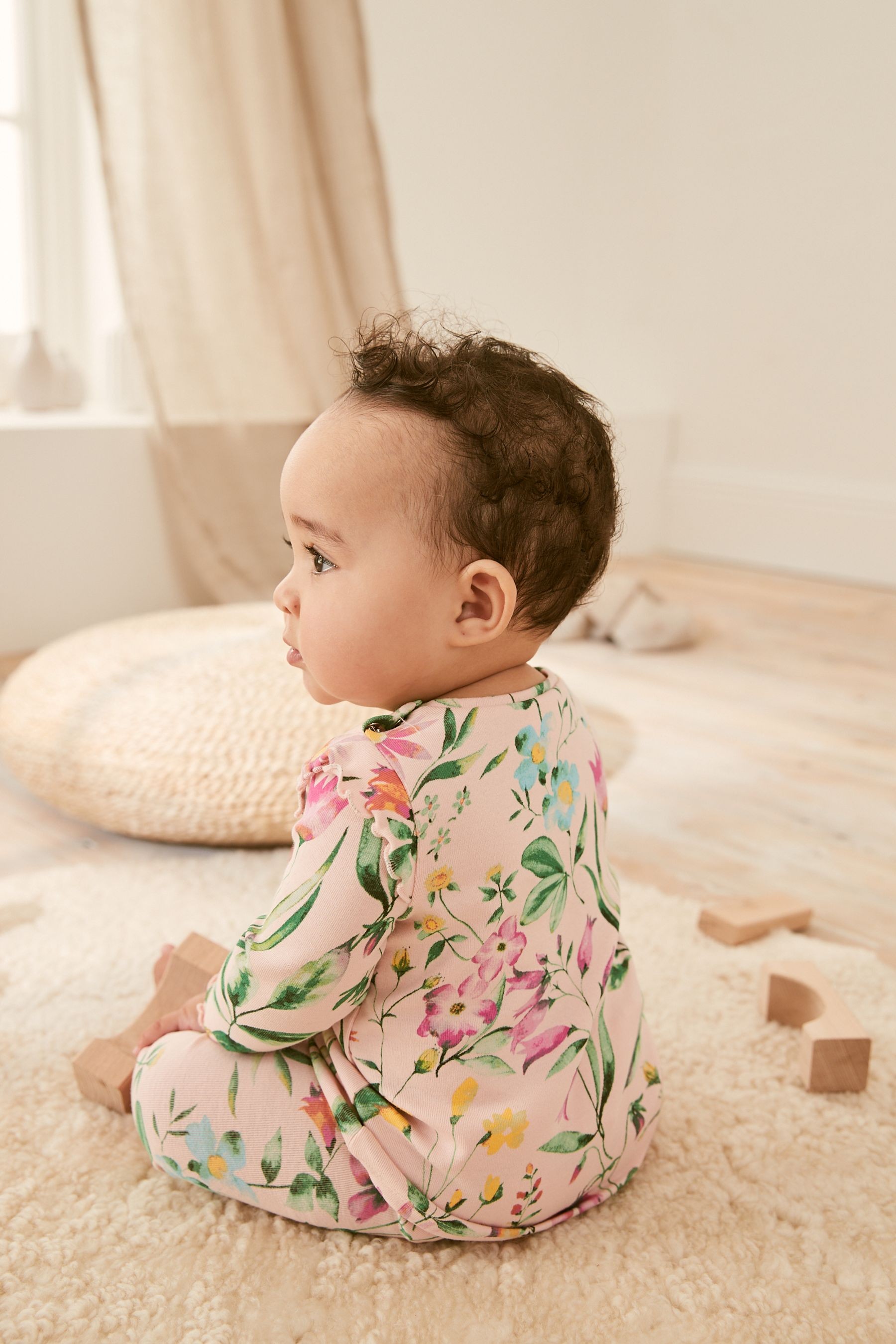 Baby 2 Piece Floral Top & Leggings (0mths-2yrs)