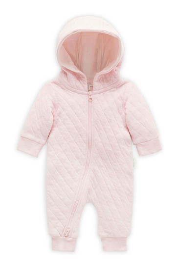 Purebaby Quilted Growsuit