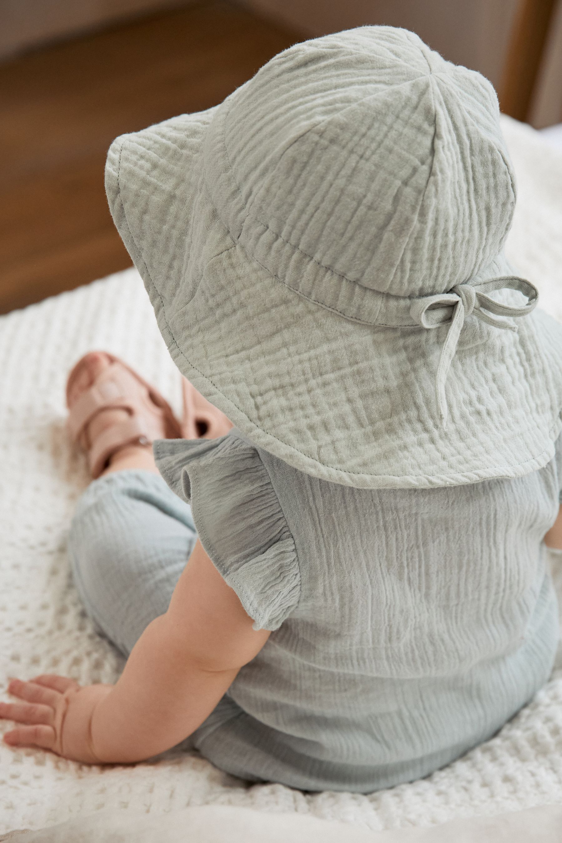 Baby Low Back Summer Bucket Hat (0mths-2yrs)