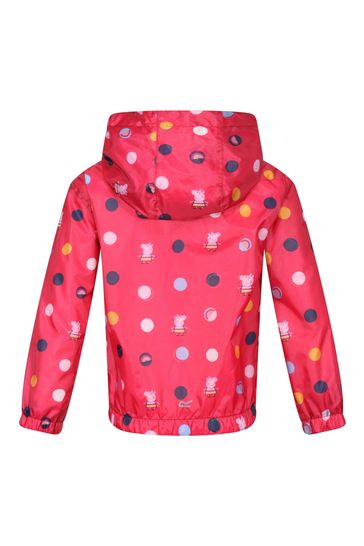 Regatta Pink Peppa Pig™ Muddy Puddle Waterproof Jacket