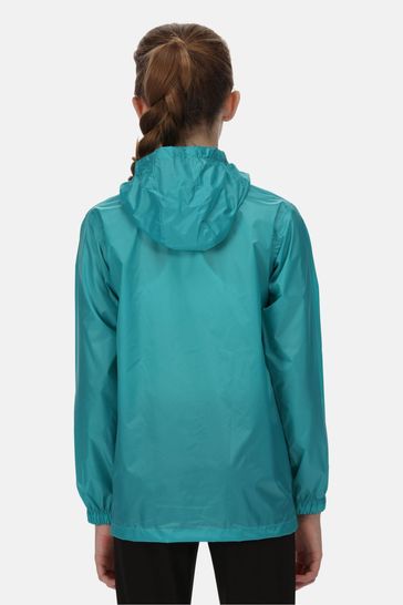 Regatta Kids Blue Pack It III Waterproof Jacket