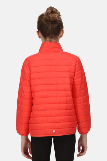 Regatta Junior Orange Hillpack Packaway Baffle Jacket