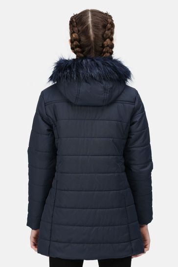 Regatta Fabrizia Insulated Longline Blue Jacket